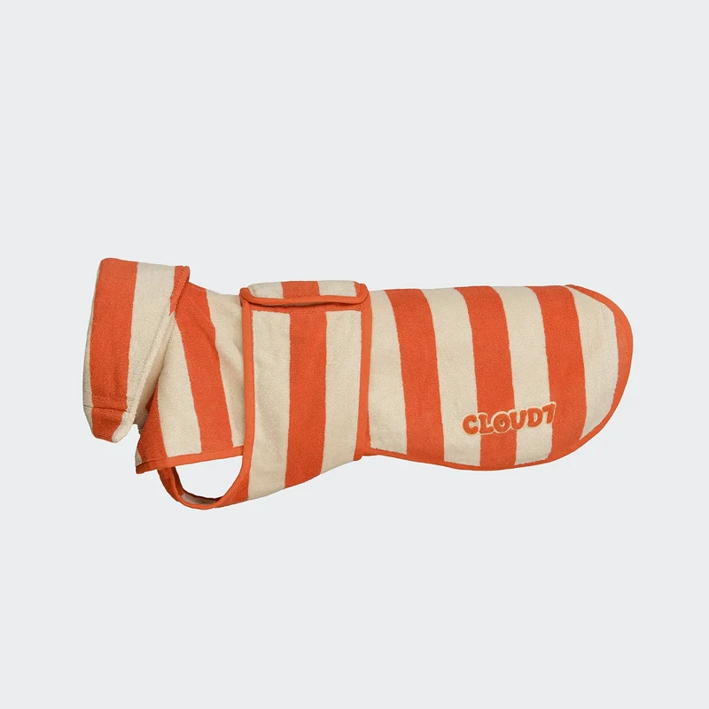 Hundebademantel Wannsee Stripes