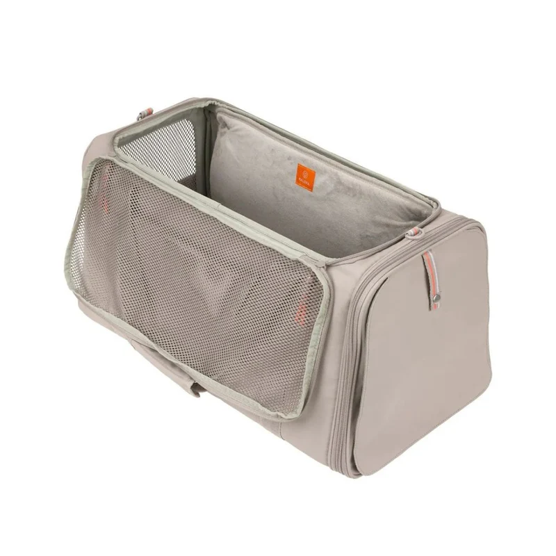 Hundetrage- und Reisetasche Benno Taupe
