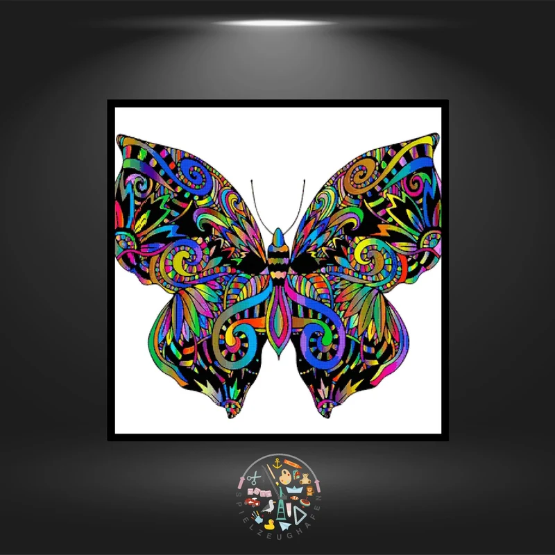 Mandala 'Butterfly' - Strass