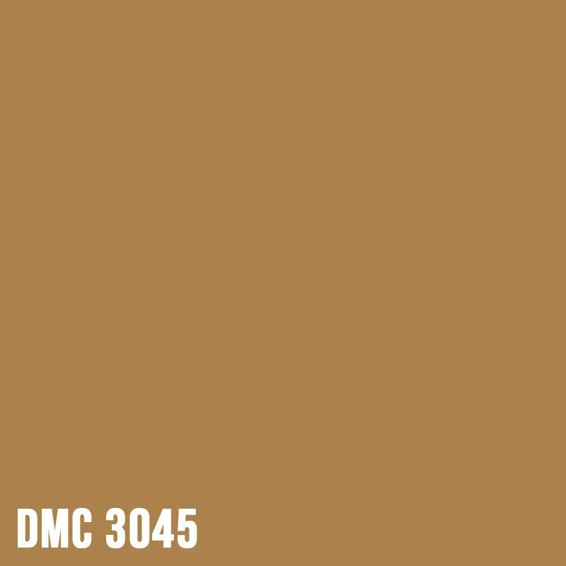 DMC 3045 – Yellow Beige - Dark – Strass rund Diamond Painting Steine 2,8mm