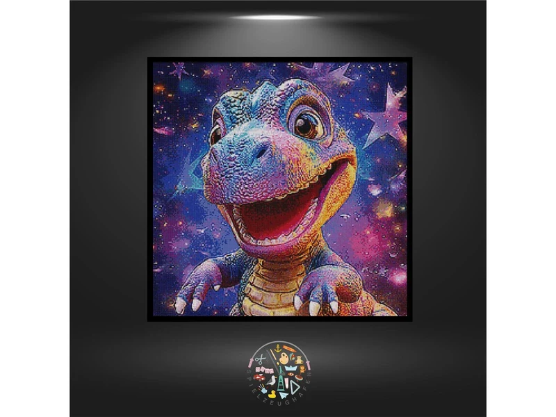 Dino 'Stars' - Quadratisch