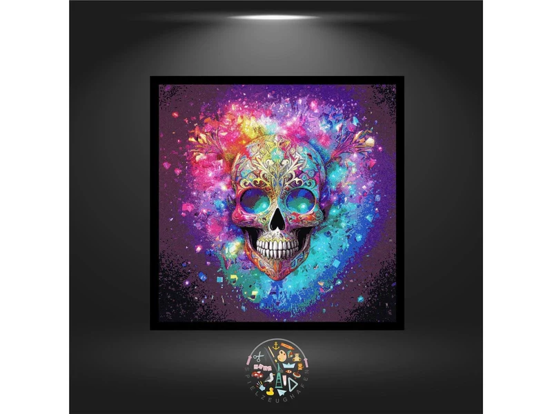 Skullheart - Strass rund