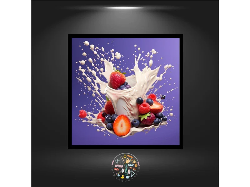 Splashes of milk - Strass