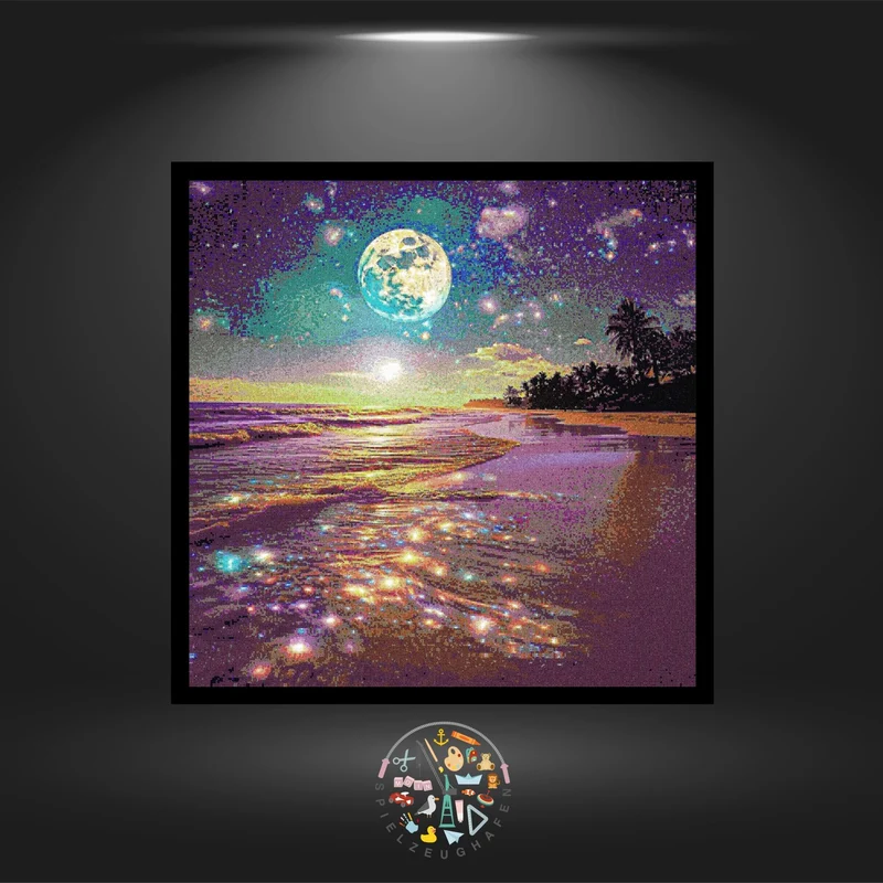 Fantasy Beach - Strass rund mit AB