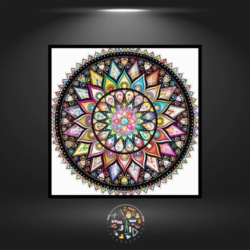 Mandala 'Big Flower' - Strass
