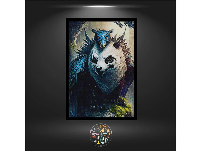 Pandagreif - Quadratisch