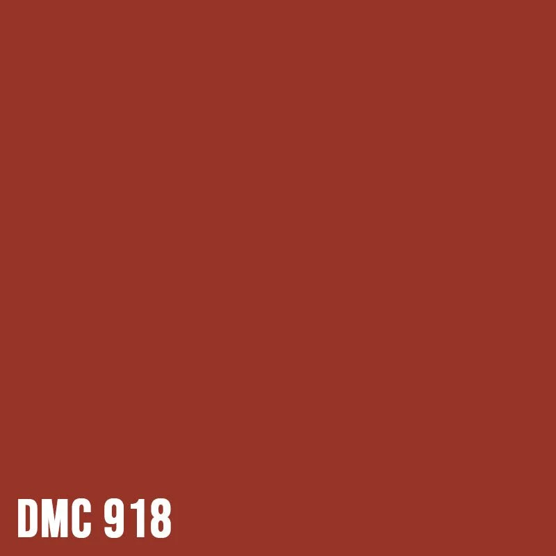 DMC 918 – Red Copper - Dark – Strass rund Diamond Painting Steine 2,8mm