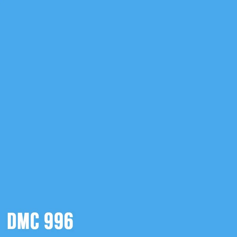 DMC 996 – Electric Blue - Medium – Strass rund Diamond Painting Steine 2,8mm
