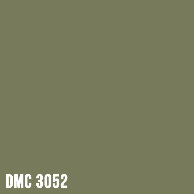DMC 3052 – Green Grey - Medium – Strass rund Diamond Painting Steine 2,8mm