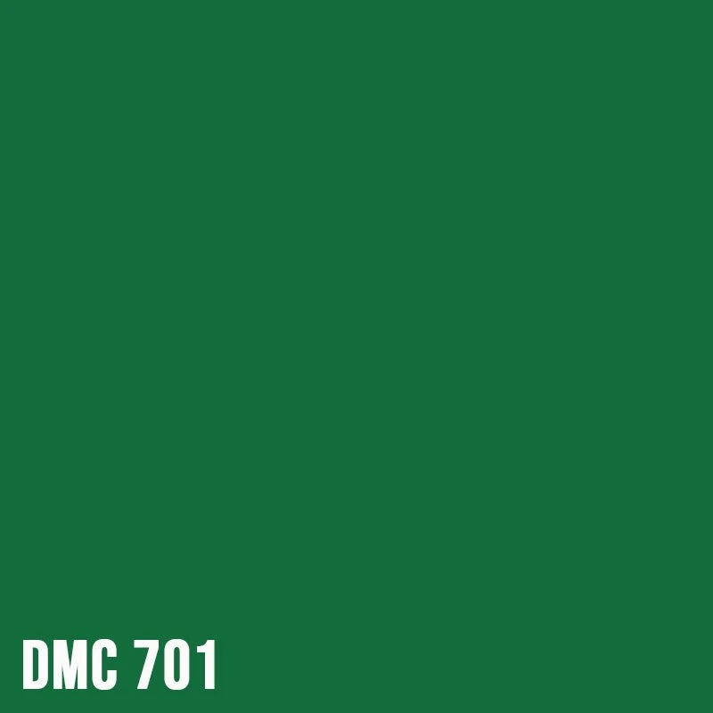 DMC 701 – Christmas Green - Light – Strass rund Diamond Painting Steine 2,8mm