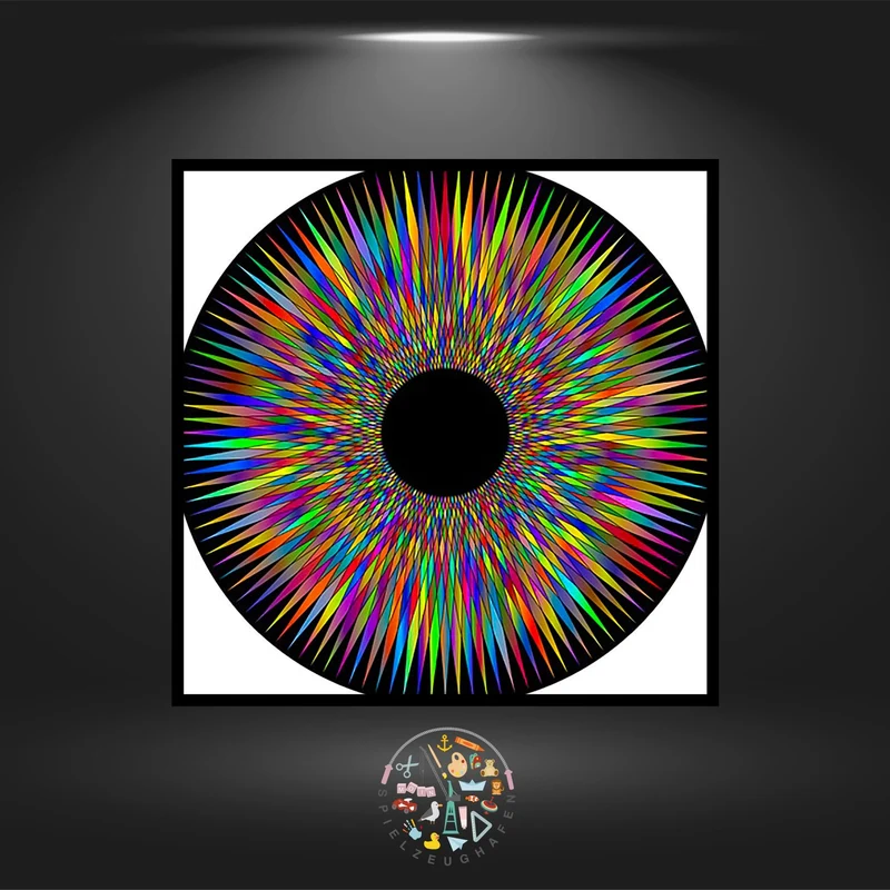 Crazy Iris - Quadratisch