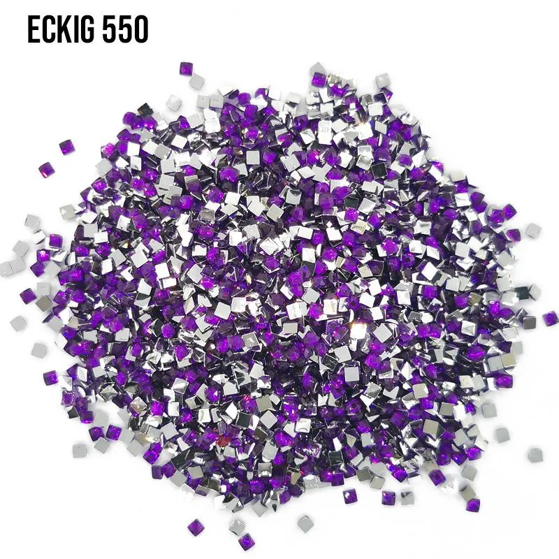 DMC 550 Violet Very Light - eckig Strass Diamond Painting Steine 2,5mm