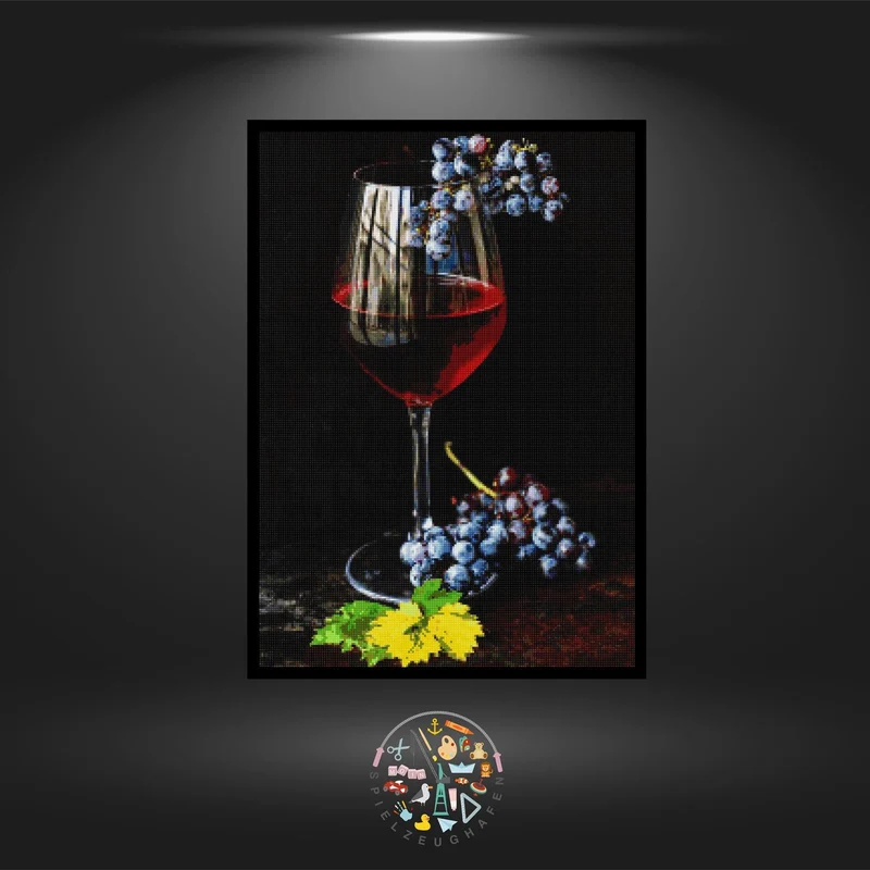 In vino veritas - Quadratisch