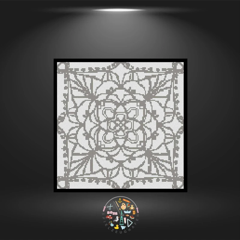 Mandala 20 - Strass (OHNE STEINE)