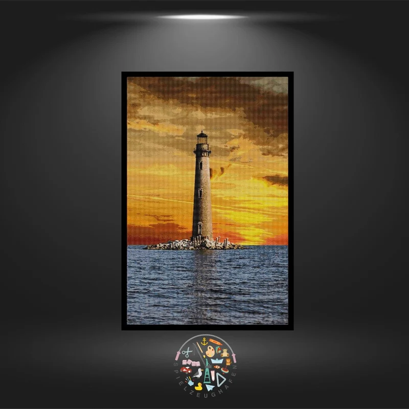 Sand island lighthouse - Quadratisch