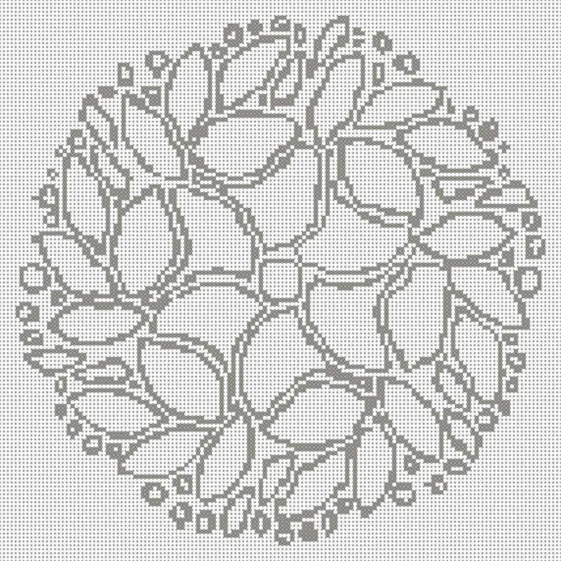 Mandala 14 - Strass (OHNE STEINE)