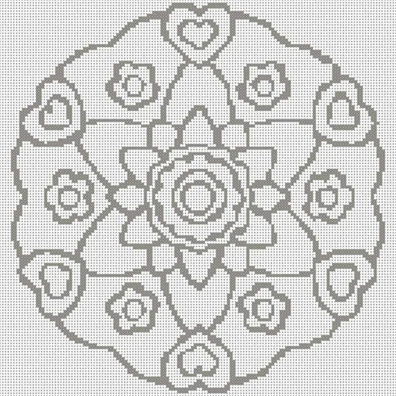 Mandala 13 - Strass (OHNE STEINE)