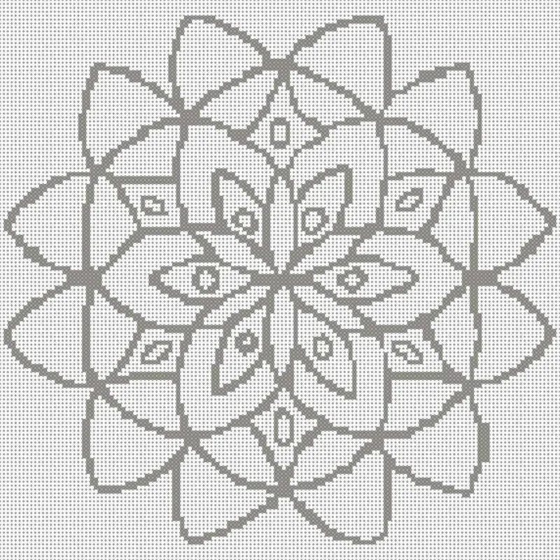 Mandala 10 - Strass (OHNE STEINE)