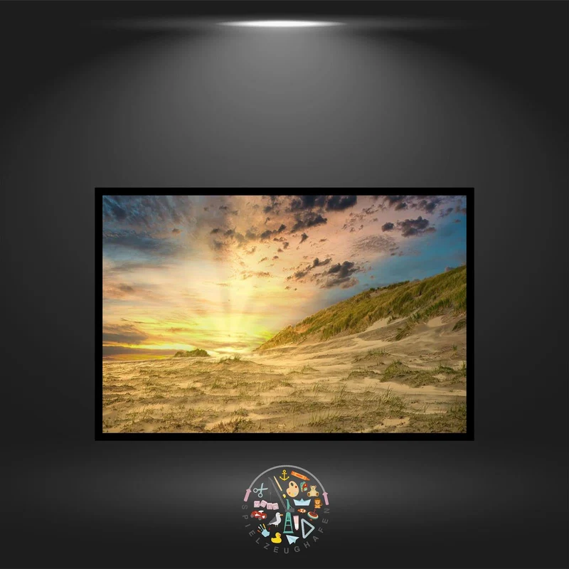 Sand sunrise - Quadratisch