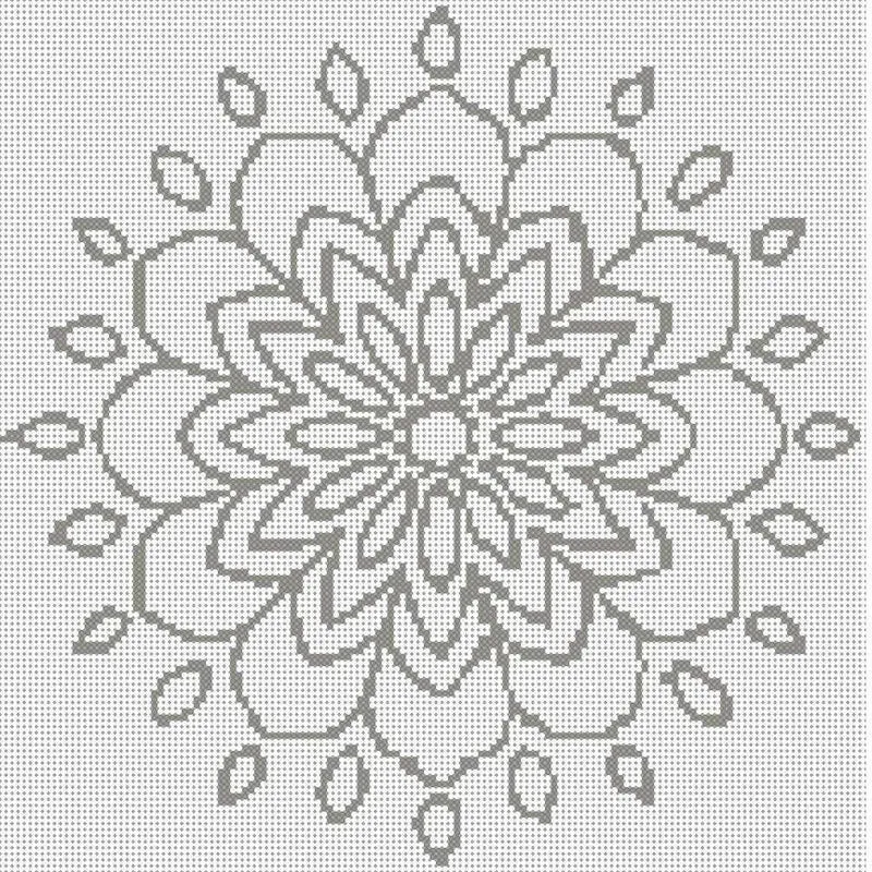 Mandala 5 - Strass (OHNE STEINE)