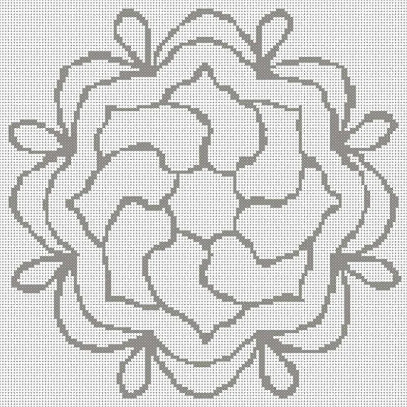Mandala 4 - Strass (OHNE STEINE)
