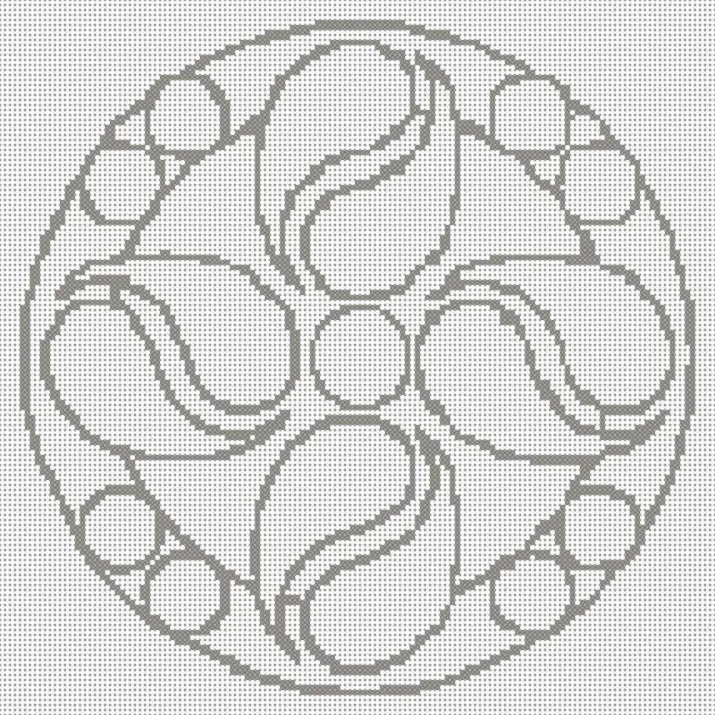 Mandala 1 - Strass (OHNE STEINE)