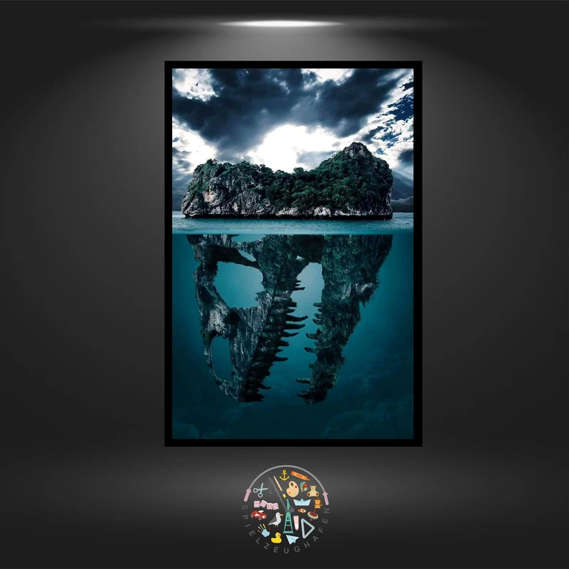 Mystische Insel - Quadratisch