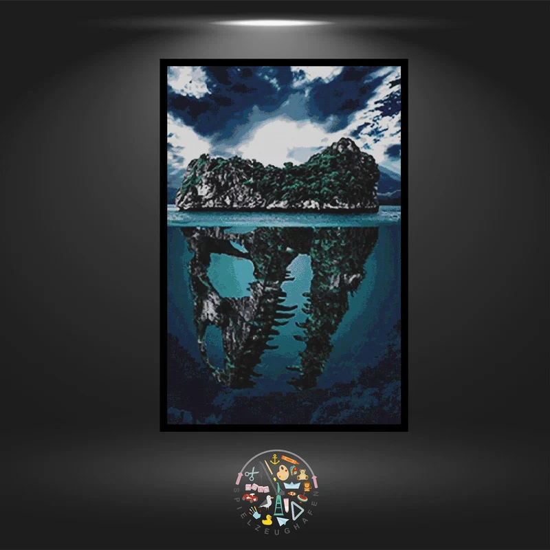 Mystische Insel - Quadratisch