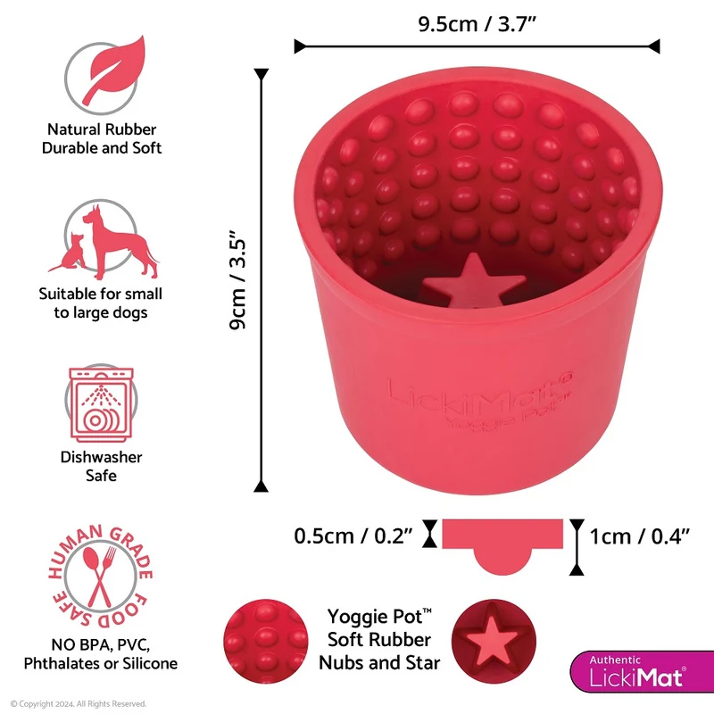 Yoggie Pot verschiedene Farben