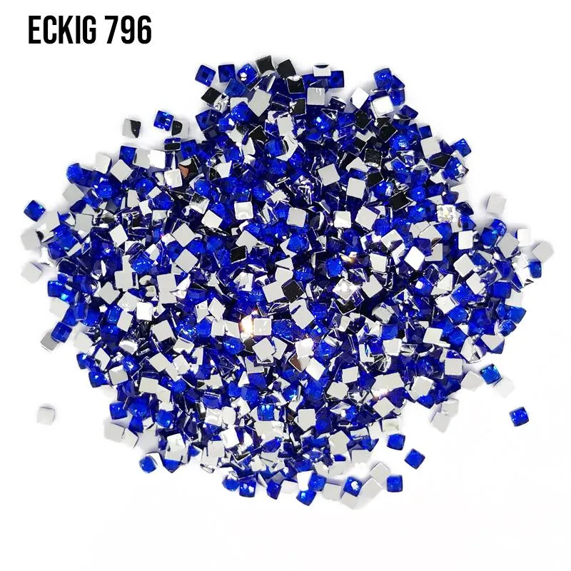 DMC 796 Royal Blue Dark - eckig Strass Diamond Painting Steine 2,5mm