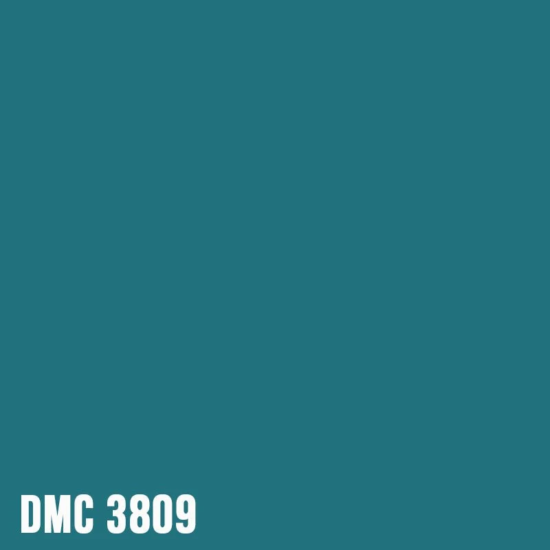 DMC 3809 Turquoise - Very Dark - eckig Diamond Painting Steine 2,5mm