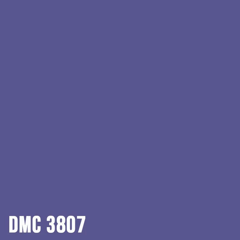 DMC 3807 Cornflower Blue - eckig Diamond Painting Steine 2,5mm