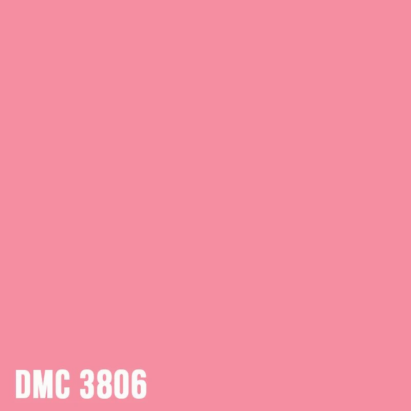 DMC 3806 Cyclamen Pink - Light - eckig Diamond Painting Steine 2,5mm