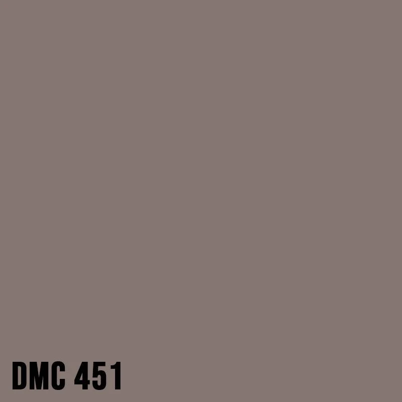 DMC 451 Shell Grey - Dark - eckig Diamond Painting Steine 2,5mm