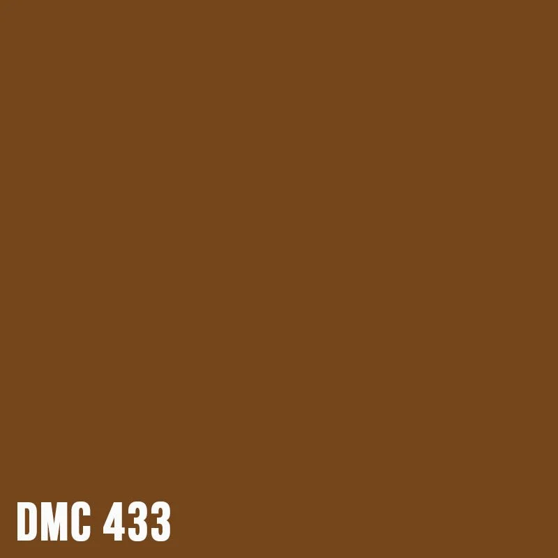 DMC 433 Brown - Medium - eckig Diamond Painting Steine 2,5mm
