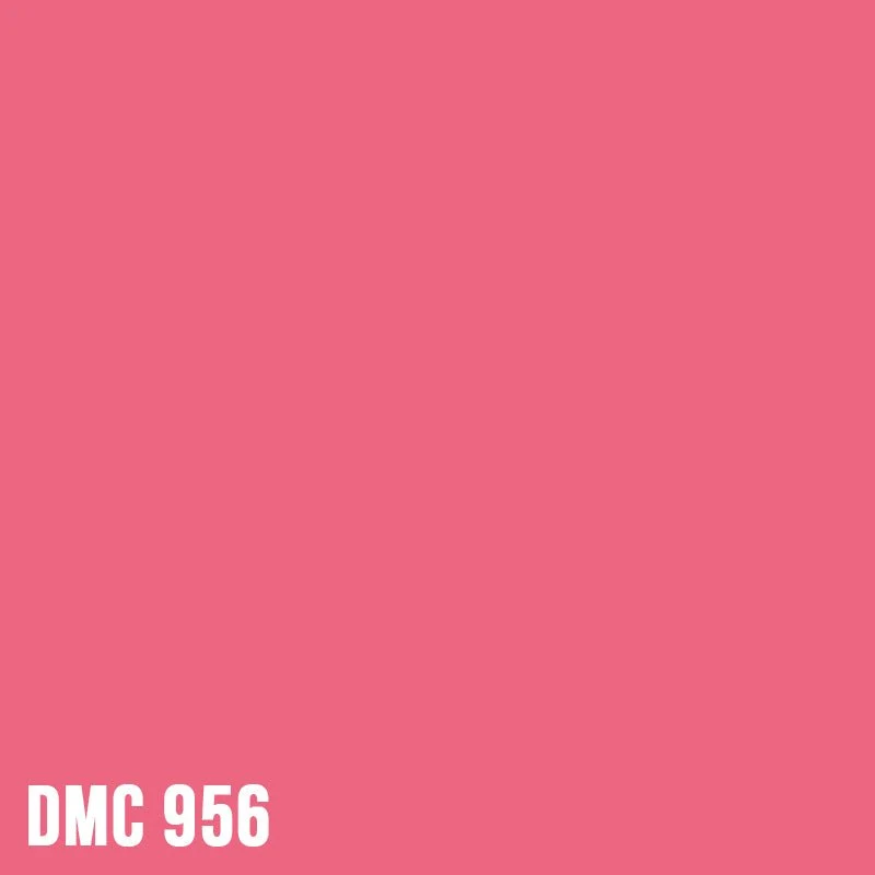 DMC 956 Geranium - eckig Diamond Painting Steine 2,5mm
