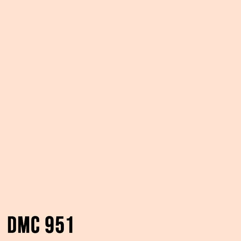 DMC 951 Tawny - Light - eckig Diamond Painting Steine 2,5mm