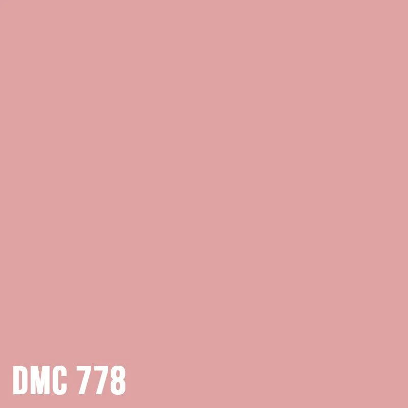 DMC 778 Antique Mauve - Very Light - eckig Diamond Painting Steine 2,5mm