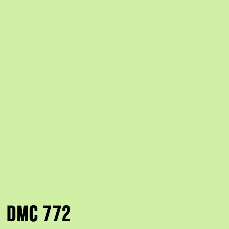 DMC 772 Pine Green - Light - eckig Diamond Painting Steine 2,5mm