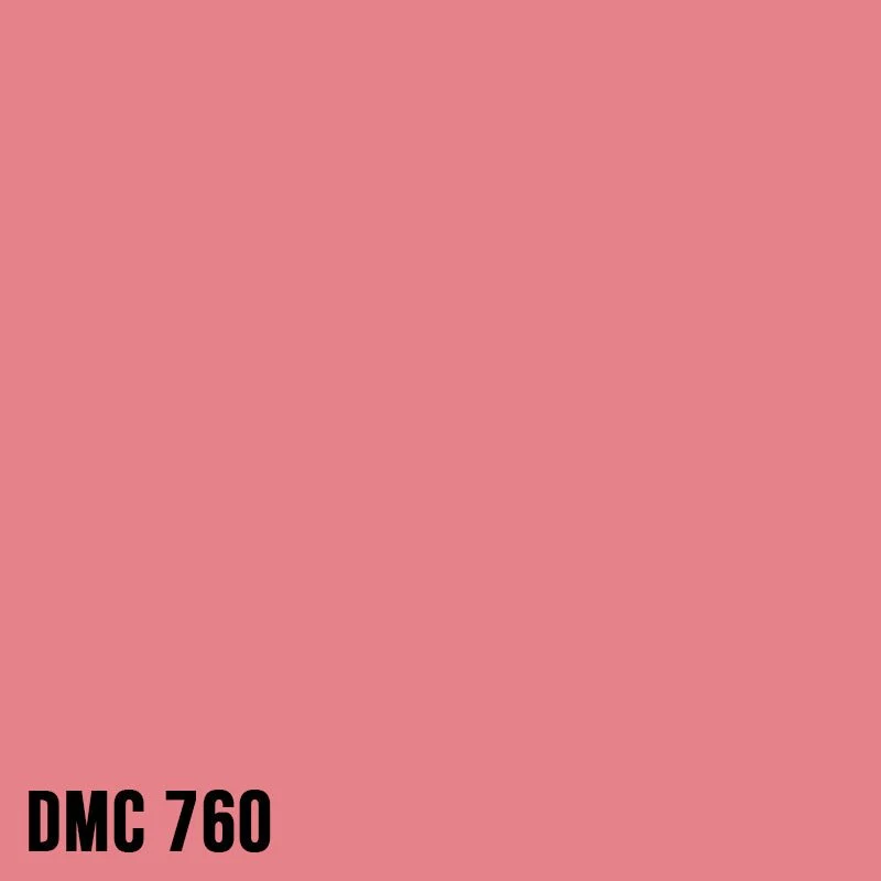 DMC 760 Salmon - eckig Diamond Painting Steine 2,5mm