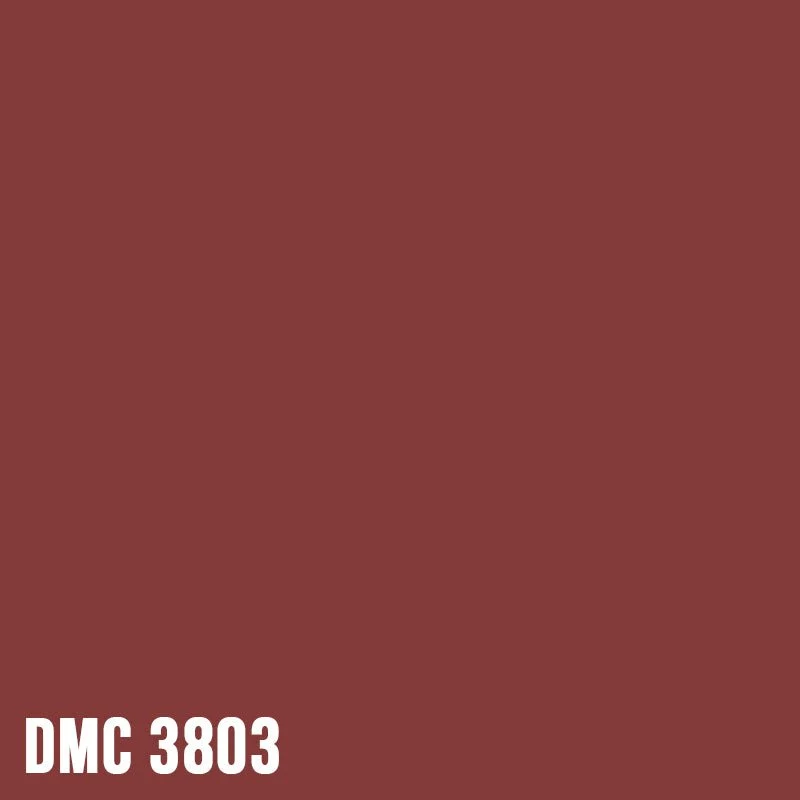 DMC 3803 Mauve - DK - eckig Diamond Painting Steine 2,5mm