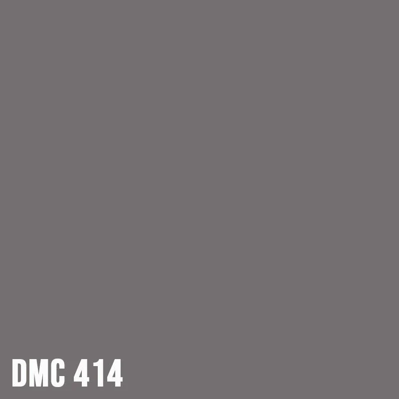 DMC 414 Steel Grey - Dark - eckig Diamond Painting Steine 2,5mm