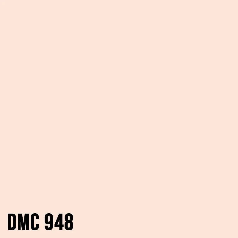 DMC 948 Peach - Very Light - eckig Diamond Painting Steine 2,5mm