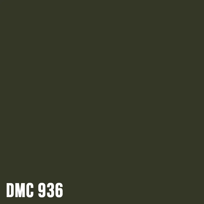 DMC 936 Avocado Green - Very Dark - eckig Diamond Painting Steine 2,5mm