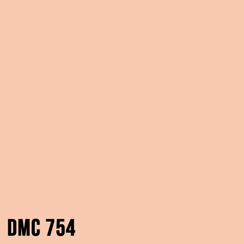 DMC 754 Peach - Light - eckig Diamond Painting Steine 2,5mm