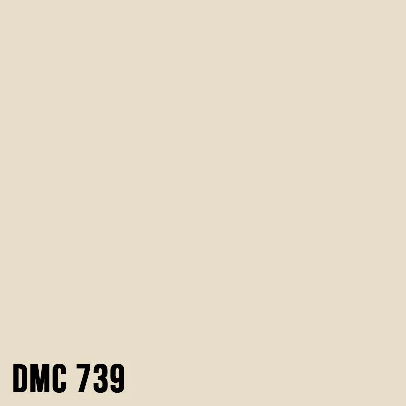 DMC 739 Tan - Ultra Very Light - eckig Diamond Painting Steine 2,5mm