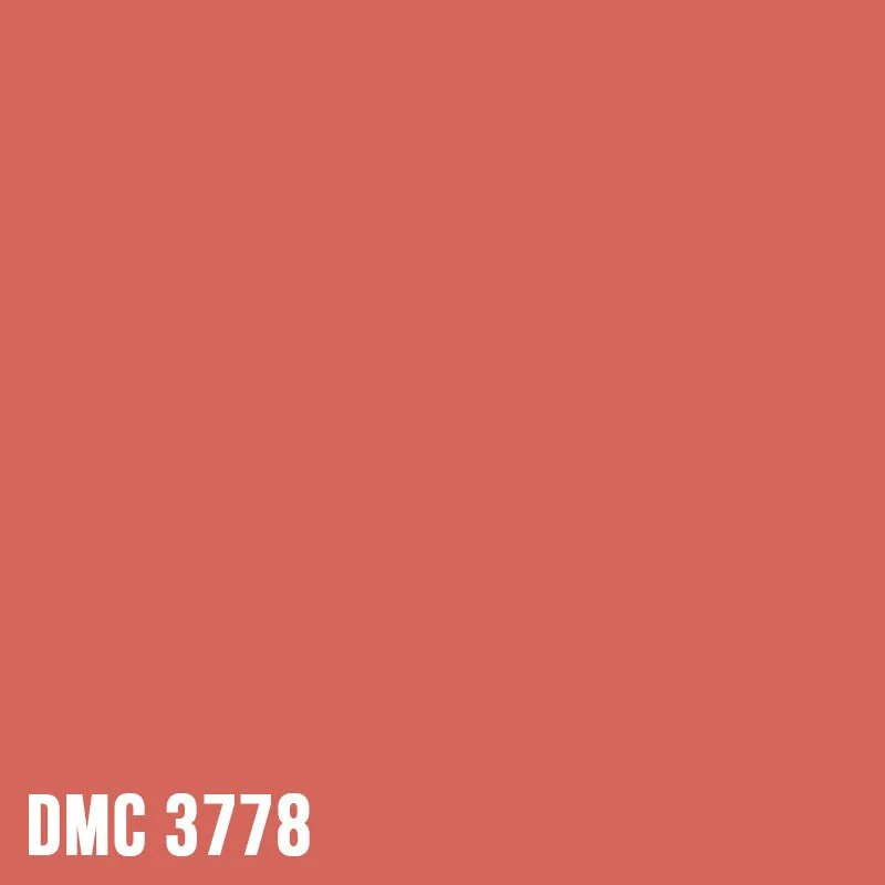 DMC 3778 Terra Cotta - Light - eckig Diamond Painting Steine 2,5mm