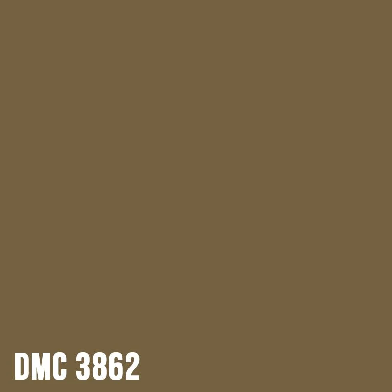 DMC 3862 Mocha Beige-DK - eckig Diamond Painting Steine 2,5mm