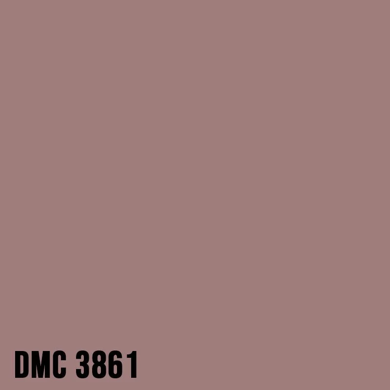 DMC 3861 Cocoa-LT - eckig Diamond Painting Steine 2,5mm