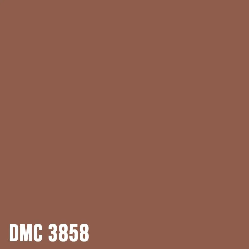 DMC 3858 Rosewood-MD - eckig Diamond Painting Steine 2,5mm